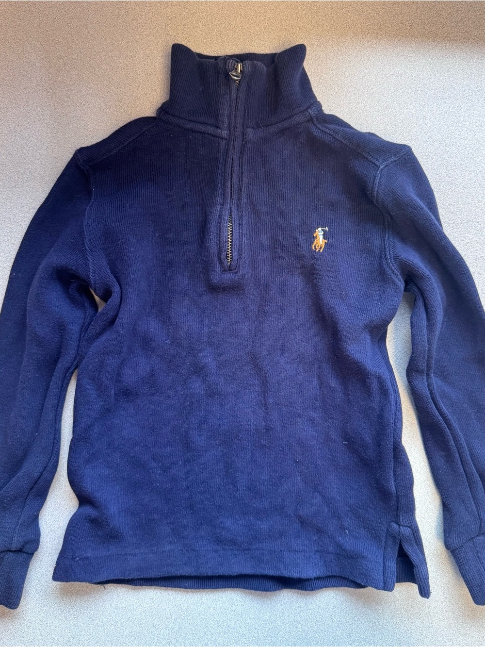 Polo by Ralph Lauren Kids Navy Half-Zip Sweater Toddler 4T